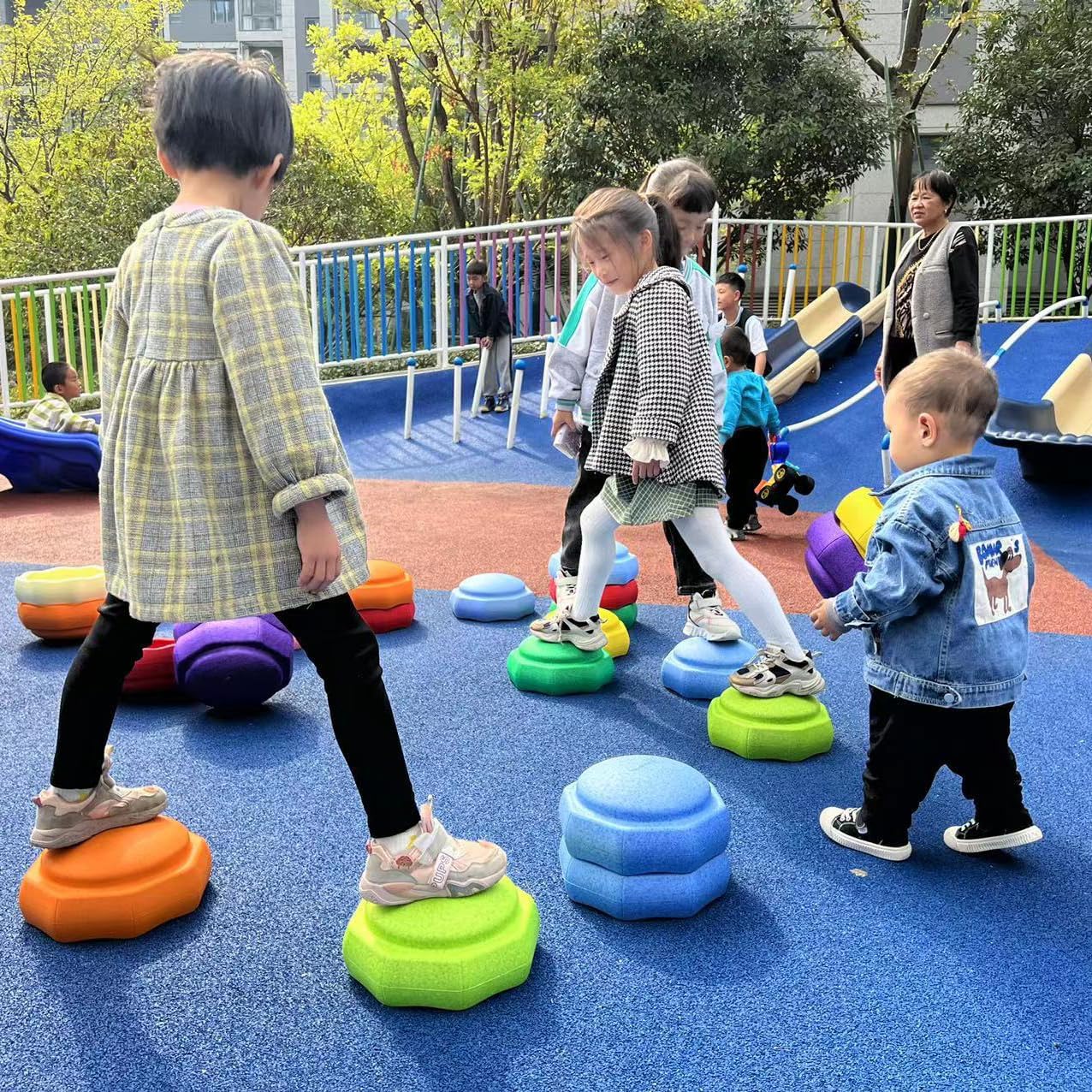 BounceBlocks™️ - Interactieve blokken voor kinderen